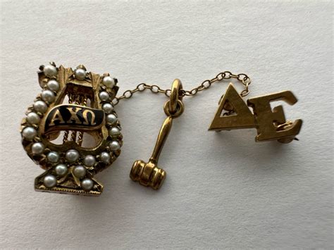 alpha chi omega sorority pin